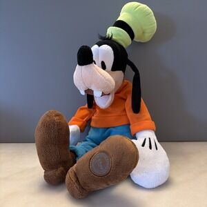 Disney Store Goofy Plush 20" Genuine Original Authentic Foot Patch 2010s